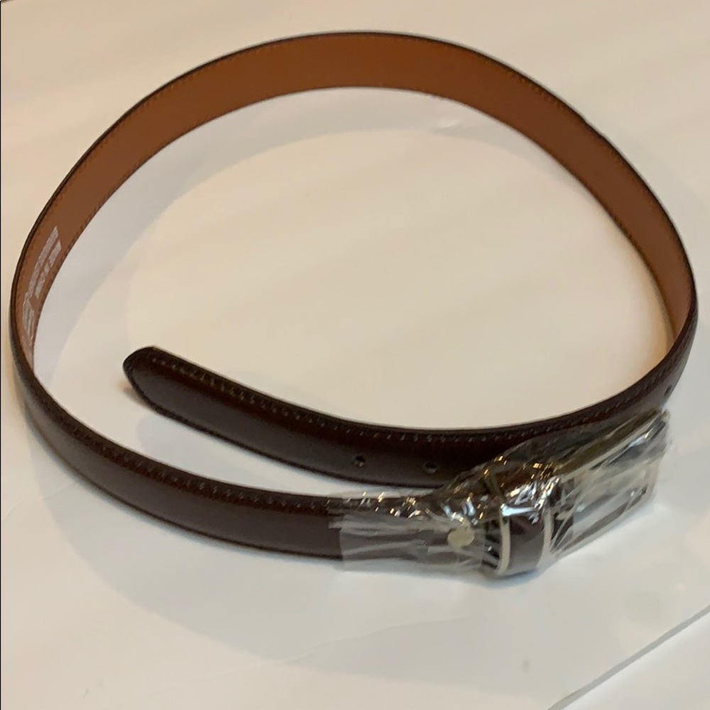Size m34-36 brown leather belt